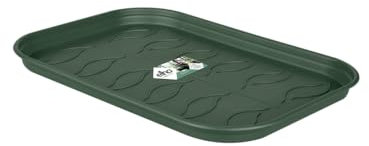 Elho Green Basics Grow Tray Saucer 36 - Sottovaso per Interno Esterno Coltura E Raccolta Accessori - Ø 36.0 x H 2.2 cm - Verde/Leaf Green