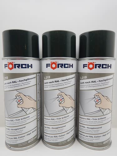 Förch TANNENGRÜN GRÜN RAL 6009 LACK LACKSPRAY SPRAY SPRAYDOSE 400ML (3)