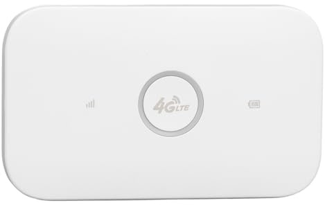 4G LTE Mobiler WLAN-Hotspot, Tragbares 4G-USB-Modem mit SIM-Kartensteckplatz, 2100-mAh-Akku, 300-Mbit/s-Hochgeschwindigkeits-Taschen-WLAN-Router, Gemeinsame Nutzung von Bis zu 10