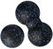Xpieoyrm Set de 2 Bolas para masajes, Pelota de automasaje, Bola de Masaje de Maní, Rodillo Masaje Muscular Fascia de Bola de Masaje, Acupoint Juego de bolas de terapia de masaje físico
