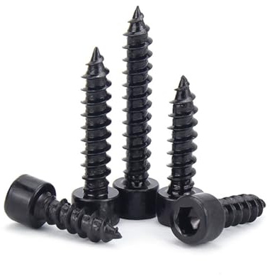 Stehbolzen, 10 Stück M5 M6 Länge 16–60 mm Innensechskant selbstschneidende Schraube Stahlschraube(20mm,M5-10Pcs)