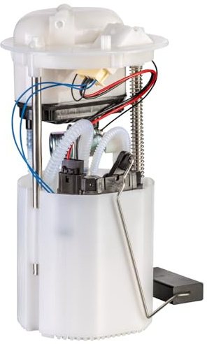 HELLA 8TF 358 106-011 Kraftstoffpumpe - Benzinpumpe - elektrisch - 4-polig | Kompatibel mit: FIAT 500, 500 C, PANDA, PANDA Kasten/Schrägheck