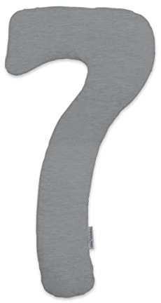 Theraline Schonbezug für my7 Melange mittelgrau Bamboo Collection