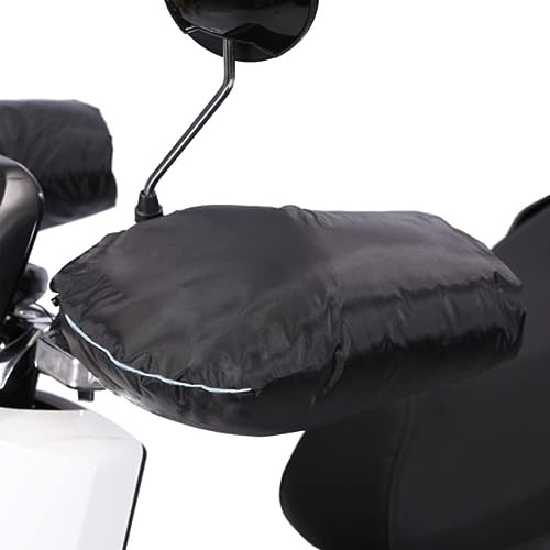 XGOPTS 1 Paire de Gants de Guidon de Moto Coupe-Vent Universels Gants de Protection de Moto d'hiver Épais Moto Guidon Couvre-Main Chaud Manchons Impeméable Mitaines Thermiques de Guidon Scooter
