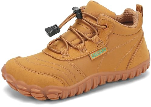 SAGUARO Barfotaskor barn lätta andningsbara vandringsskor barfota minimalistiska sneakers 26–36