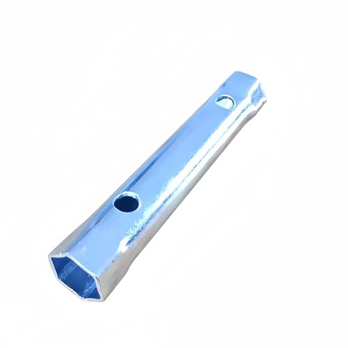 MACHSWON Box Spanner 16mm-17mm Metric Box-end Wrenches Tubular Torque Bar Socket Tap Wrench Extra Long Fitting Faucet Wrench Bathroom Installation Maintenance Tools