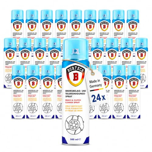 Capra Germany Bremsenreiniger 24 x 500 ml, Brake Cleaner Spray