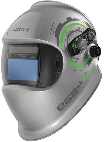 Optrel - 1006.500 Schweißhelm, automatisch, verdunkelnd, silber, e684, 4, 5 bis 13 Linsenblende