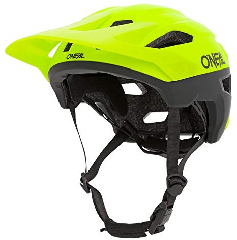 O'NEAL Casco Bici I Casco MTB Uomo Leggero con Grandi Fori di Ventilazione I Standard di Sicurezza EN1078 I Trailfinder Helmet Split V.20 I Caschetto Bici Uomo | Giallo Neon | Taglia L/XL