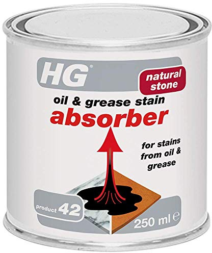 2 X Natural Stone Oil & Grease Stain Absorber 250 ml is an Oil Absorber which removes All Types of Oil and Grease Stains from Porous Stone Surfaces