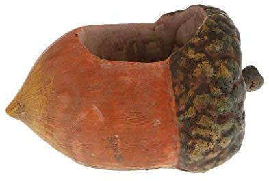 Tubayia - Statuetta in Resina a Forma di Nocciola, per casa, Ufficio, Balcone, Giardino