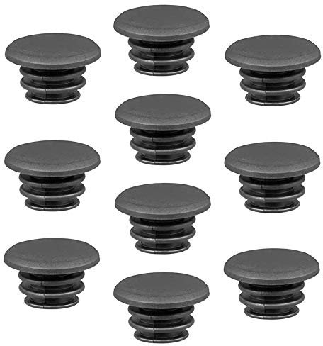 Midream 10 x Lenkerstopfen für Rennrad, BMX, MTB, Scooter, Schwarz