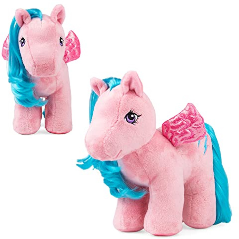 Basic Fun My Little Pony, Poni de Peluche Firefly del 40 Aniversario, 35331, Regalos de Caballos Retro para niños y niñas, Juguetes de Peluche de Unicornios para niños y niñas de a Partir de 3 años