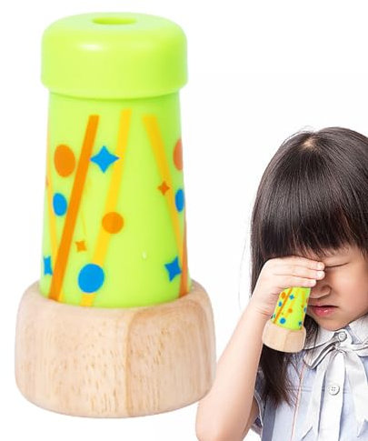 Anloximt Kinder Kaleidoskop Spielzeug - Retro-Kaleidoskop aus für Kinder | Partygeschenke mit hochdurchlässigen Linsen für Reisen, Auto, Outdoor und Zuhause