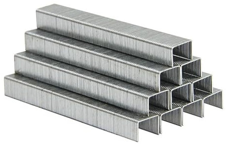 1000 Stück 22 Gauge 6 8 10 12 mm Heftklammern Typ 53 for elektrische Heftgeräte, kabellose Tacker, manuelle Tacker (Color : 8mm)