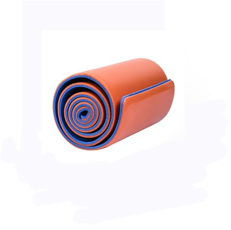 Rollo de férula médica, férula de primeros auxilios de emergencia, férula fija, férula de soporte, reutilizable, multifuncional, para brazo, muñeca, hombro, pierna (naranja/11 x 92 cm)