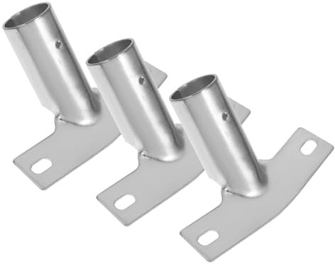 Healvian 3 Stück Besenstielhalter Adapter Metallgewindespitze Besen Stangenverbinder Bodenbesenstielanschluss Robuste Stielverlängerung Für Vielseitige Reinigungsgeräte