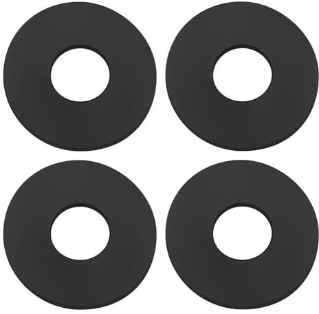 EMSea Dichtungsring für Spülkasten, Siphon, Ersatzteil 7150004 715-0004, kompatibel mit Schwab Spülkasten, freiliegend, verdeckter Spülkasten, 63 x 24 x 4 mm, 4 Stück