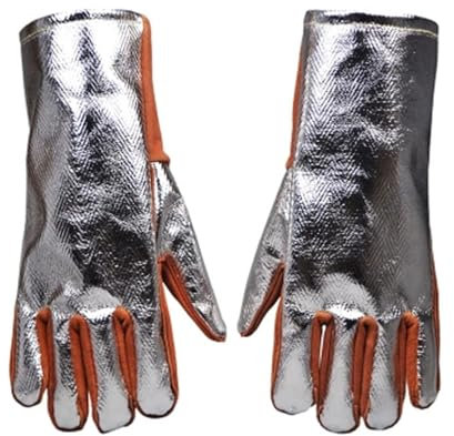 Ignifuge Gants d'isolation thermique de soudage à 350 degrés, résistants aux hautes températures, ignifuges, résistants à l'usure, ignifuges, gants de soudage résistants aux hautes températures Protec
