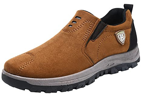 SRZYMJ Schuhe Herren Braun Sneaker Herren Braun Arbeitsschuhe Männer Sicherheitsschuhe Herren Leicht Running Shoes Snow Boots Damen 39 Damen Pumps Herren-Handballschuhe Badesandalen Herren 44