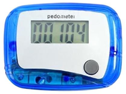 Dmuzsoih Step Counter for Elderly,Portable Clipping Walk Meter,3D Step Pedometer | for Hiking Backpacking Running Training Travel