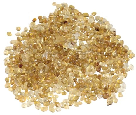 Alasum Ghiaia di Vetro Colorata per Acquari 500g Stile Ambra, Decorazione Fai-da-Te per Negozi e Acquari Ciottoli di Vetro Khaki