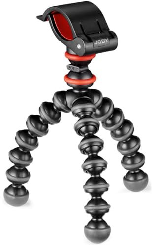 JOBY GorillaPod Starter Kit, Versatile Mini Flexible Tripod with Universal Smartphone Clamp, GoPro Mount, Torch Light Mount, Quick Release Plate, Universally Compatible, Watch FIFA World Cup , Black