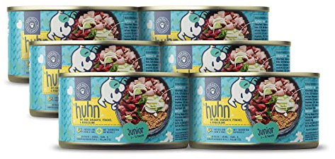 Pets Deli Nassfutter für Welpen mit Rind, Huhn und Fenchel ohne Zucker und Gluten 6 x 200g