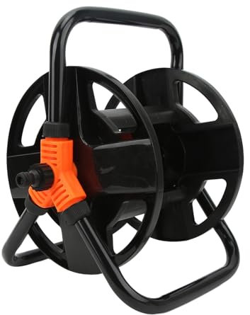 Hose Winding Storage Reel Garden Hose Reel Single Arm Water Pipe Storage Rack Abs Single Arm Tool for Garden Car Washing Watering