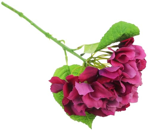 EPIGEIST Ortensia Artificiale per Composizioni Floreali Fiori Finti Realistici per Centrotavola Decorazioni Ortensia Finta Bouquet di Fiori Artificiali