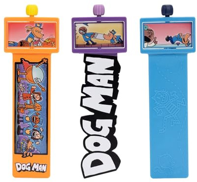 Dog Man bokmärken W1