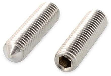 Gewindestifte ISO 4027 A2 M 3X8 (VPE 500 Stk)