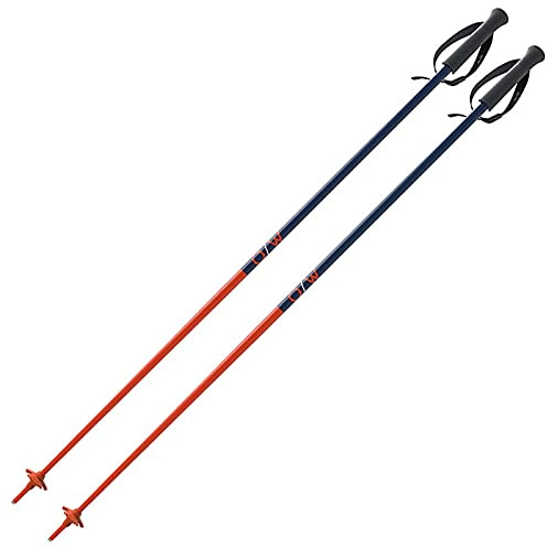 FISCHER Skidstavar OneWay GT18 Flame 135 cm All Mountain Alpin pinnar aluminium