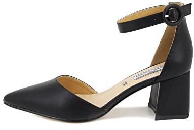 QUEEN HELENA Décolleté Eleganti Scarpe con Tacco Medio Donna ZM9001