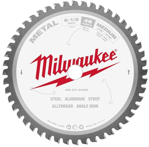 Milwaukee Kreissägeblatt 165/15,87mm 48Z Metall 48404220