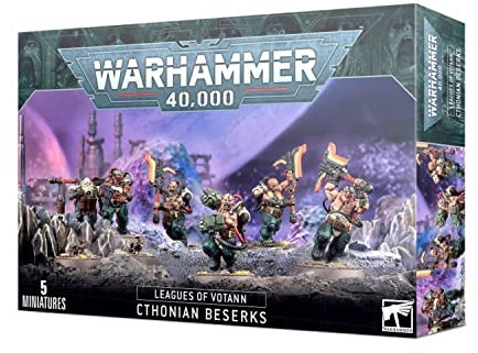 Games Workshop - Warhammer 40 000 - Ligues de Votan : Berserks Cthoniens