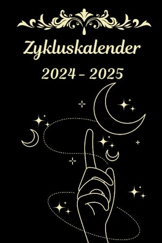 Zykluskalender 2024 - 2025: Menstruationskalender für Mädchen |2-Jahres-Zyklustagebuch zur Überwachung der Menstruation und des Wohlbefindens.