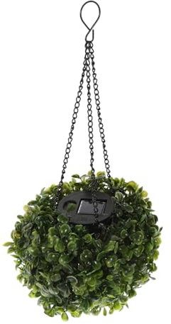 DOITOOL 2stücke Solar Hängelampe Mit Künstlichem Topiary Pinke Blüten Dekorative Gartenbeleuchtung Für Hochzeiten Und Außenbereiche Energiesparend Und Einfach Aufzuhängen