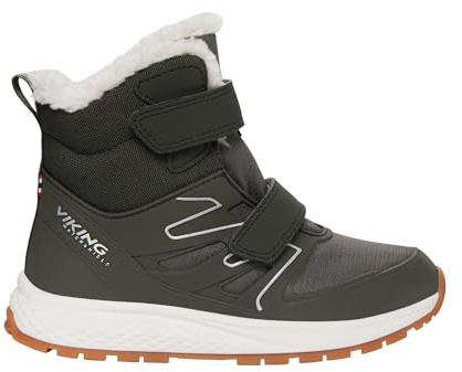 Viking Equip Defence Warm WP 2V snöstövel, Huntinggreen/Olive, 0,5 UK, Huntinggreen oliv, 0.5 UK