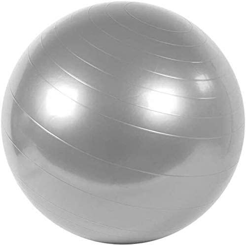 ELzEy Fitnessball, Yogaball, Pilates-Fitnessball, Geburtsball, Home-Office-Fitness-Balance-Training, Geburtshilfeball (Color : Grigio, Size : 95cm)