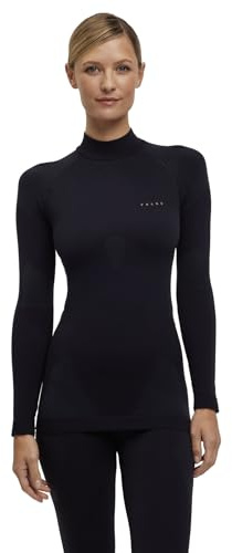 FALKE Women's Warm Turtleneck Functional Long Sleeve Shirt for Mild to Cold Temperatures Functional Underwear Warm Quick Drying Breathable Durable Functional Material 1 Piece