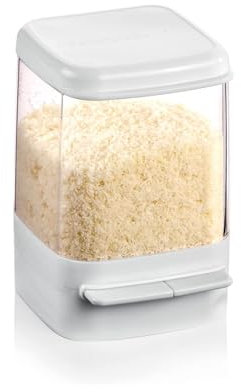 Avilia Portaformaggio Igienico per Frigorifero Spargiformaggio - Contenitore Ermetico in Plastica Speciale, Lavabile in Lavastoviglie, 8x7x11cm, 600ml