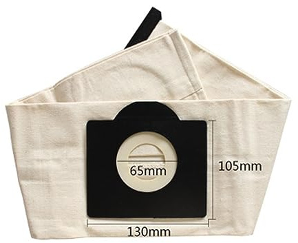 Washable Mop Cloth Dust Bags Compatible With Karcher WD 3.300 M WD 3.200 WD 3.500 SE 4001 SE 4002 WD3/MV3/SE4001/A2299/K2201 F K2150 Vacuum(Color:Width 18CM)