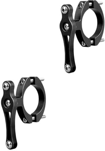 BESPORTBLE 2pcs Bottle Cage Saddle Bike Seatpost Bottle Mount Holder Adapter Insulated Cage Clamp