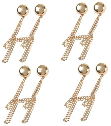 SOIMISS 4stücke Magnetische Brosche Für Damen Eleganter Clip Zur Sicheren Befestigung Von Schals Und Tüchern Kreatives Design Kc Für Strickjacken Und Formelle Anlässe Robustes