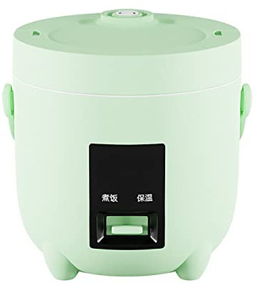 Rice Cooker, Mini Rice Cooker and Steamer Electric Portable Multifunctional Rice Cooker Food Steamer Cooks Rice, Meat, Curry and Porridge Dishes