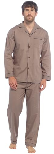 Strong Souls Mens Pyjamas Traditional 2 Piece Pjs