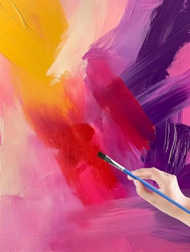 Color Malen Nach Zahlen Erwachsene, Malen Nach Zahlen Graffiti Kinder Anfänger, DIY Paint By Numbers Ölgemälde Leinwand Kit inklusive Pinsel und Acrylfarben für Geschenke und Home Dekor 60 x 80cm WR-J