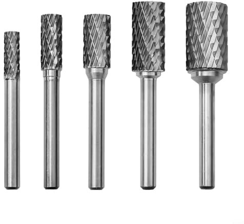 Cutter Burr Head Drill Bit with 6mm Shank for Precision Metal Finishing (14mm)