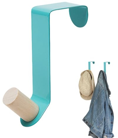 Crochet de couronne de porte - Support de suspension décoratif en métal avec design antidérapant, bras de montage résistant à la rouille pour guirlande de porte | Pour la fête de Pa